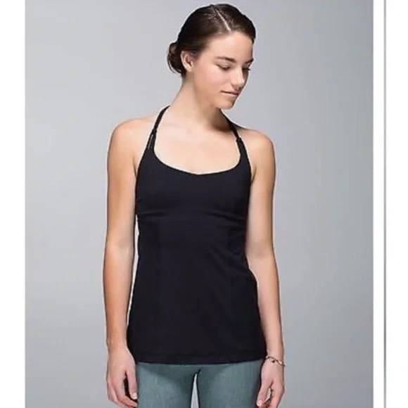 LULULEMON Alight Halter Tank Braided Aqua - Picture 10 of 10